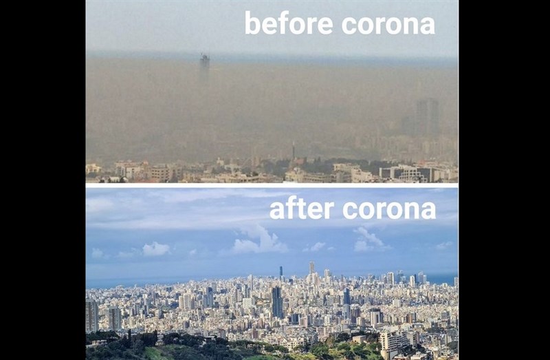 Coronavirus leads to drop in air pollution